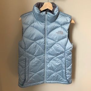 North Face Vest - light blue